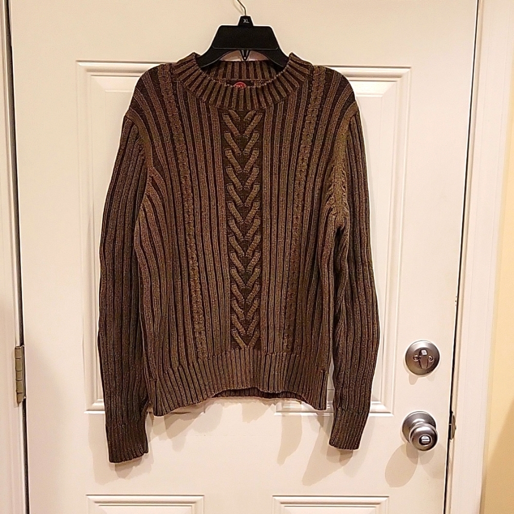 Nick Danger hunter green sweater